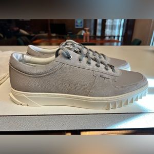 Salvatore Ferragamo Clay Calf Scuby Sneakers
